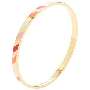 Kate Spade New York Women’s Idiom Bangle - Three Cheers - Pink & Gold Bracelet